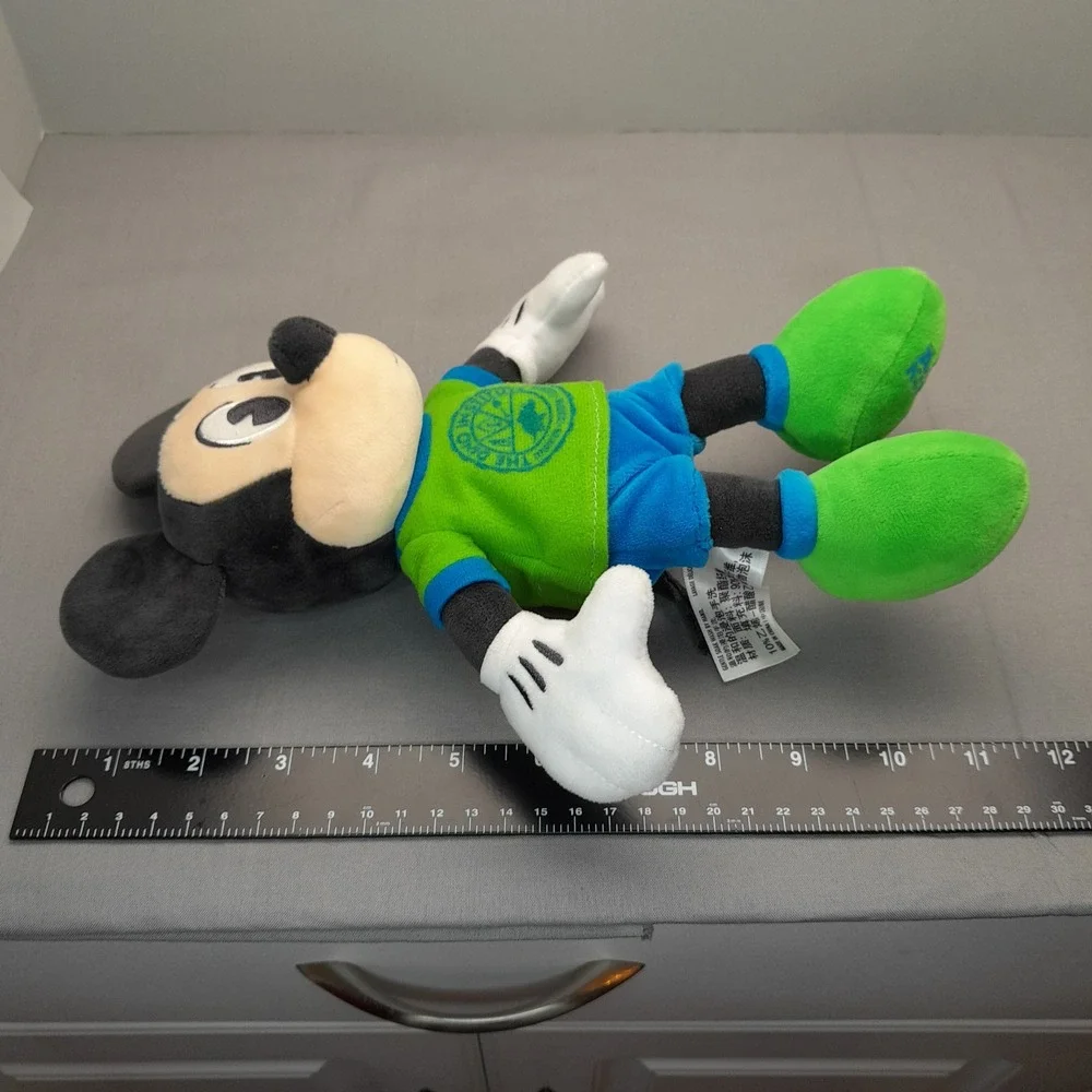 Disney Parks Mickey Mouse Dino Institute Animal Kingdom Plush Green Blue 11